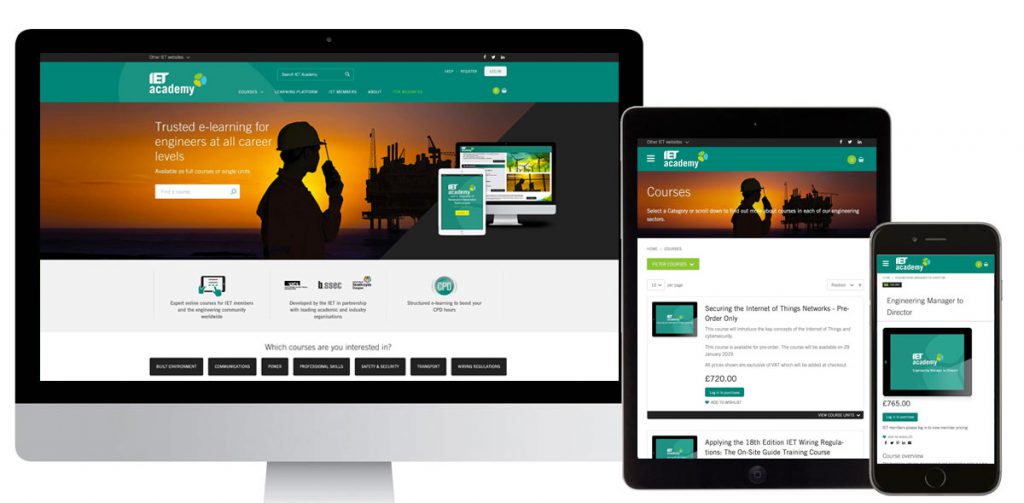 academy.TheIET.org – Magento 2 Commerce Cloud